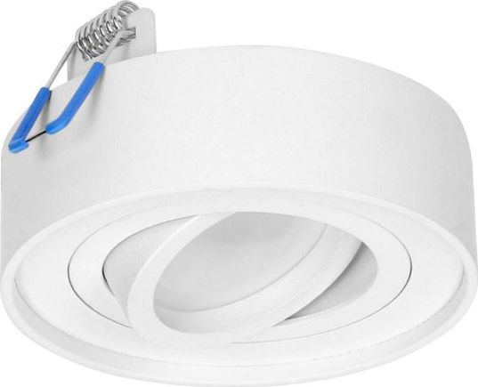 Orno SORMUS R ramka dekoracyjna oprawy punktowej, MR16/GU10 max 50W, regulowana, koło, biała OR-OD-6169/W