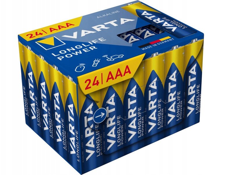 Varta 4903 LONGLIFE Power Micro AAA Cube 24-er (4903121134)