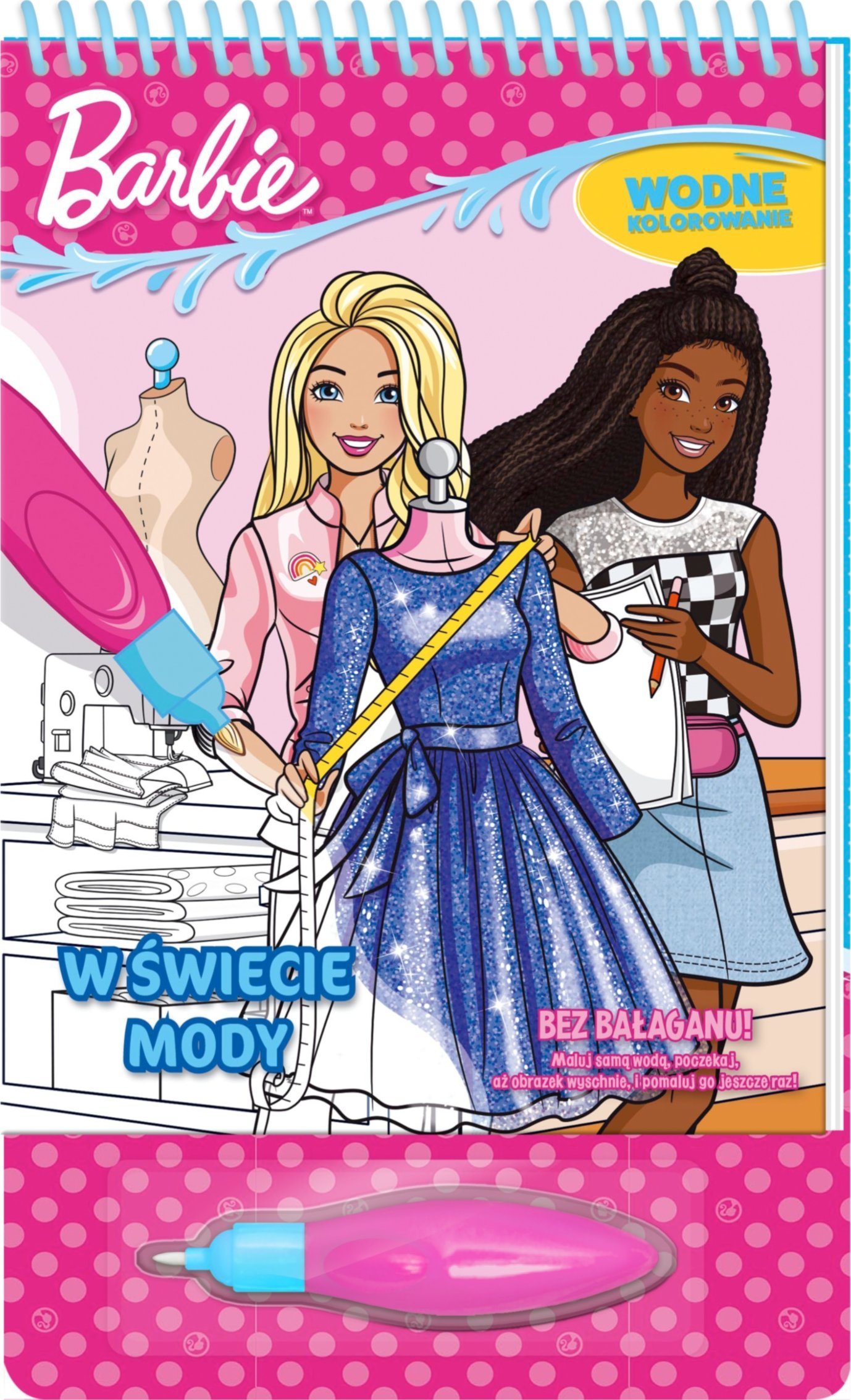 Barbie. Wodne kolorowanie cz. 4 W świecie mody