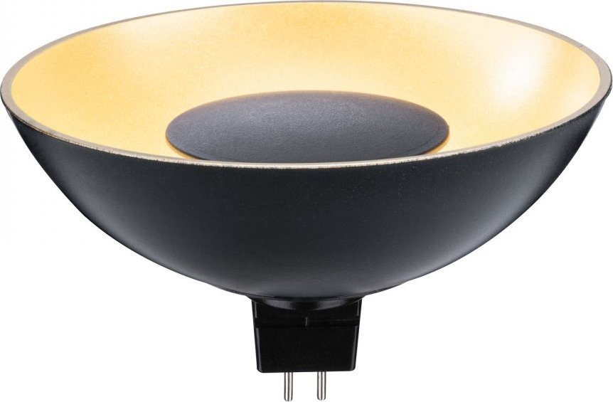 Paulmann LED GU5,3 12V 4,9W Czarny/Złoty 3000K