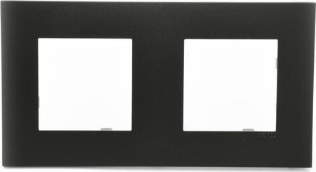 Efapel EFAPEL QUADRO45 RAMKA 2-KROTNA CZARNY 45920 KPM