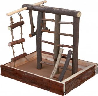 Trixie Plac zabaw dla gryzoni , drewniany, 28×25×22 cm