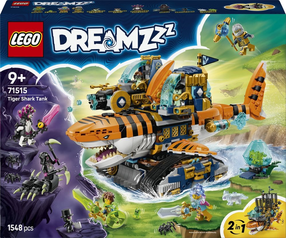 LEGO DREAMZzz Rekinoczołg tygrysi (71515)