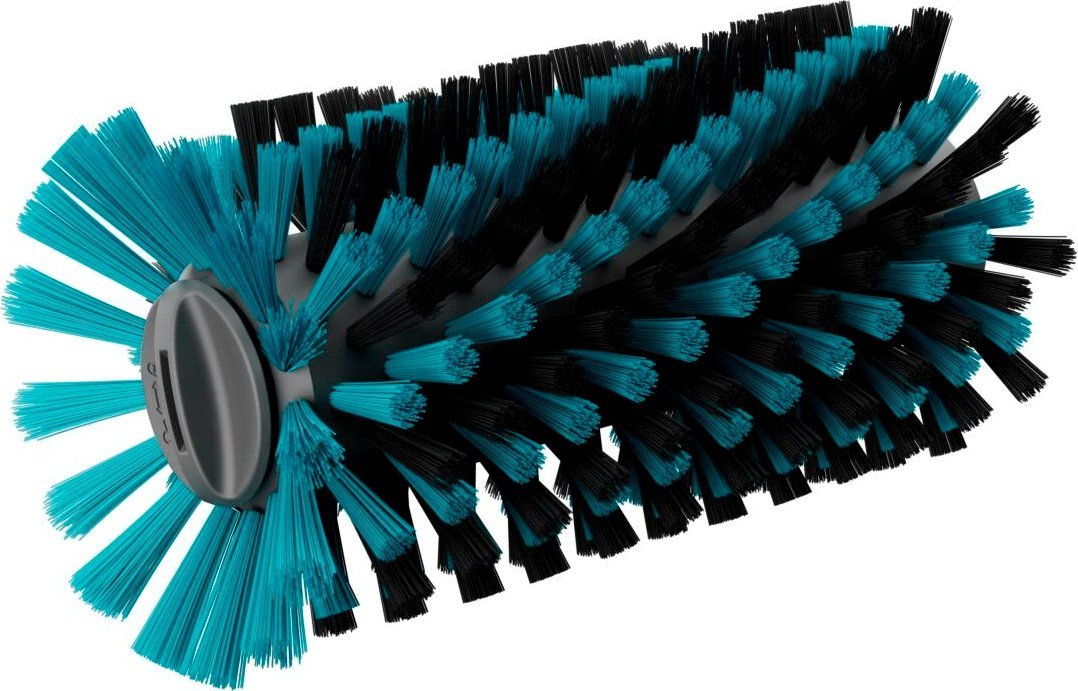 Gardena GARDENA roller brush medium, for cordless multi-cleaner AquaBrush, washing brush (grey/turquoise, for sensitive surfaces)