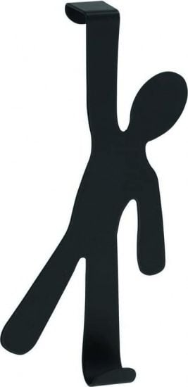 Wenko wieszak drzwiowy Chłopiec 15 cm stal czarna