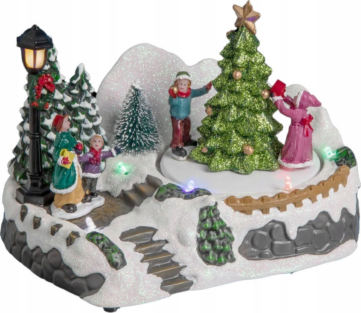 Dekoracja świąteczna Fééric Lights and Christmas szopka
