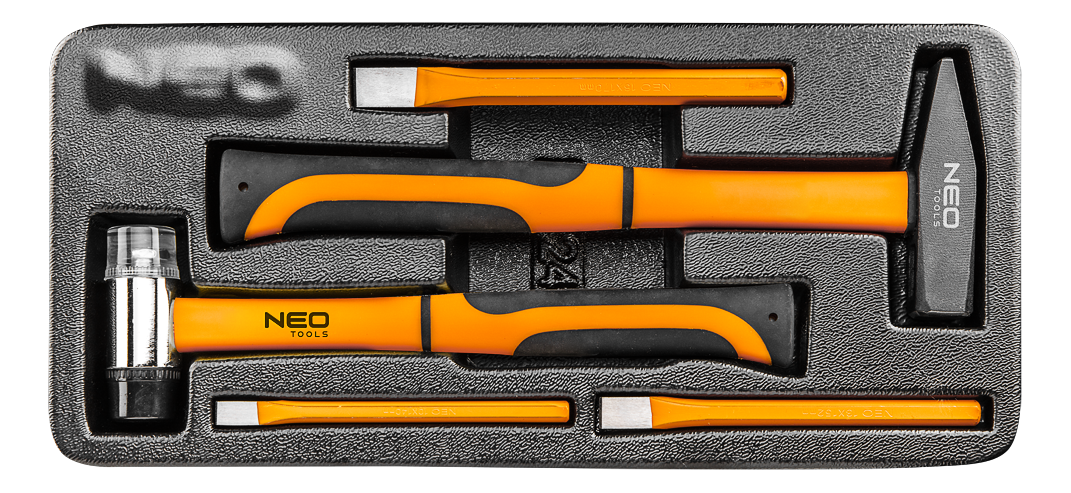 Neo Zestaw narzędzi młotki i wybijaki 5szt. (84-242)