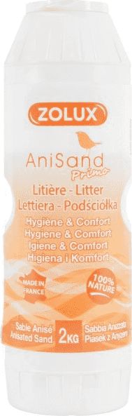 Zolux Piasek z anyżem AniSand Nature Primo 2 kg