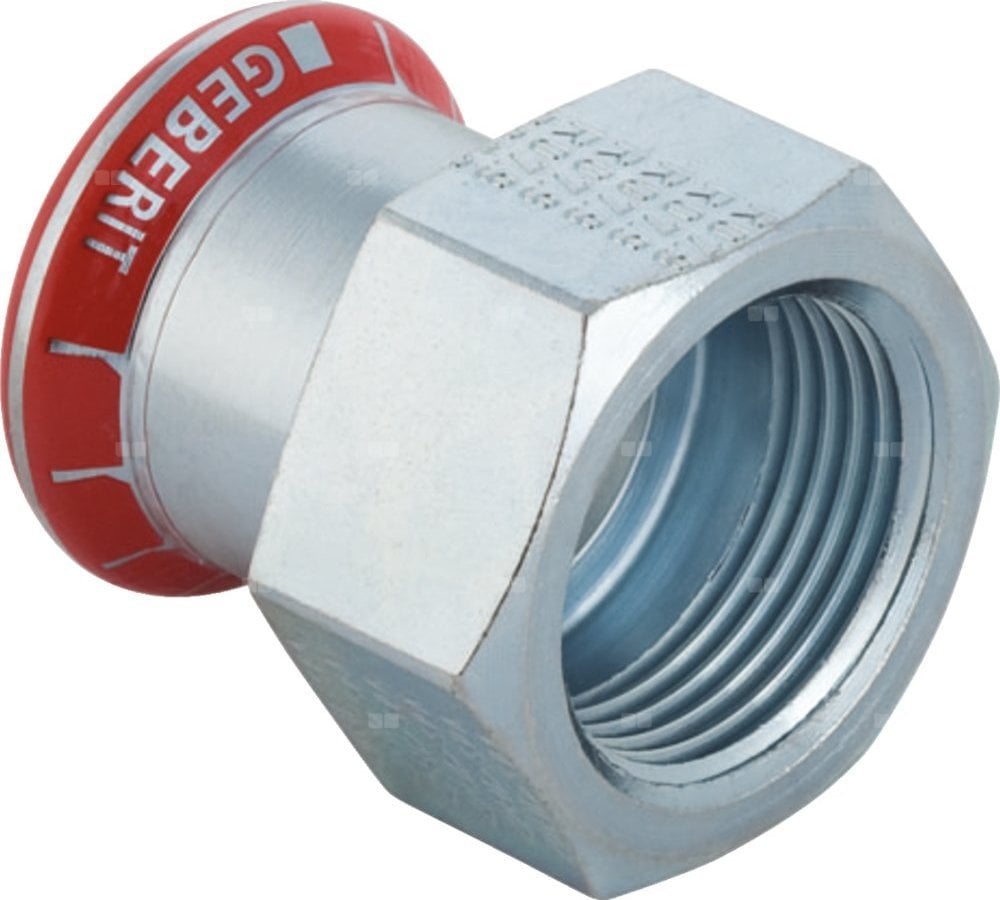 Geberit Mapress C-Stahl FKM - Złączka przejściowa z gw.wewn. d28-Rp1/2 [1]