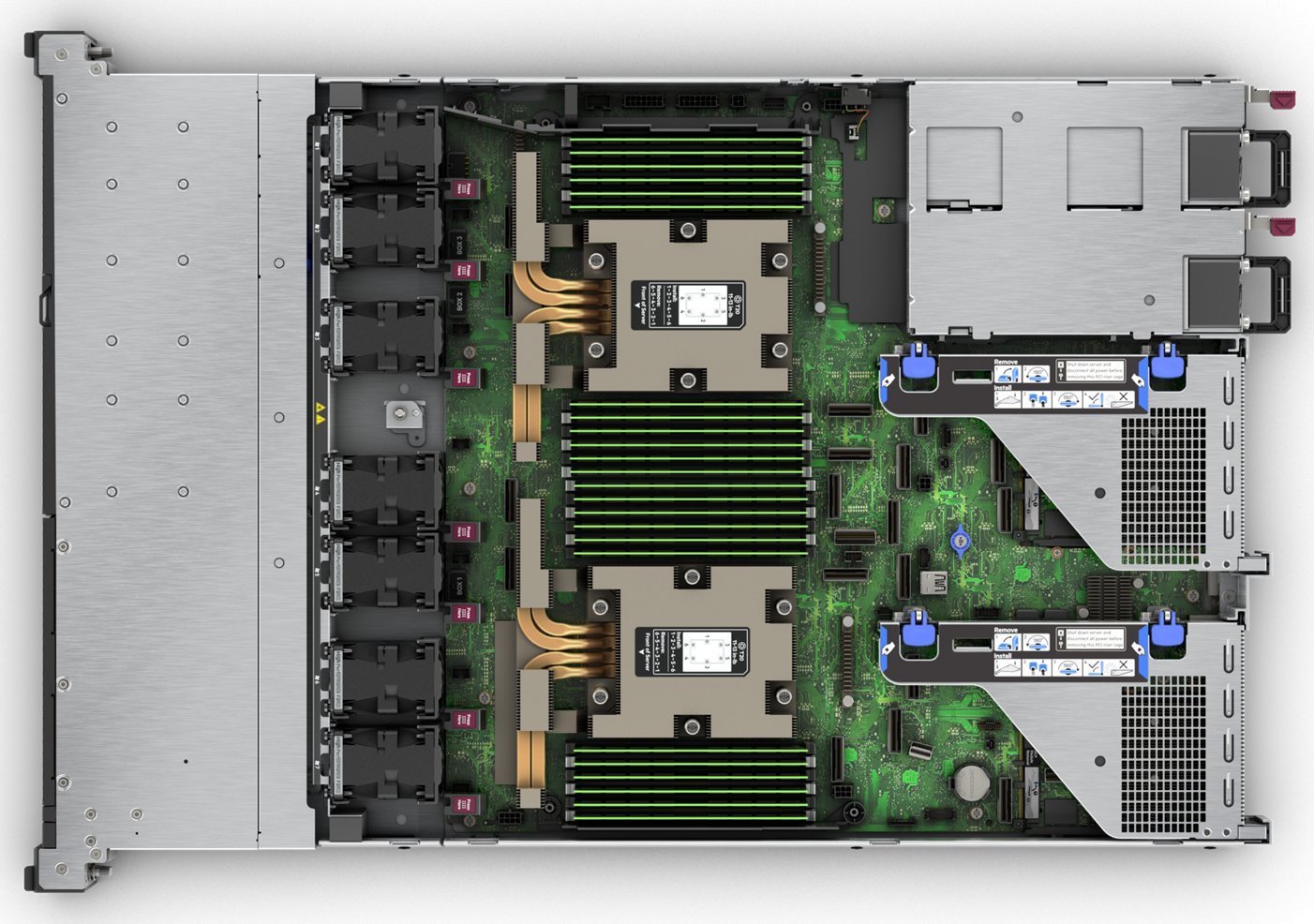 Serwer HPE HPE ProLiant DL365 Gen11 AMD EPYC 9124 16-Core (3.0GHz 64MB) 32GB (1 x 32GB) 8 x SFF x1 U.3 BC MR408i-o 1000W