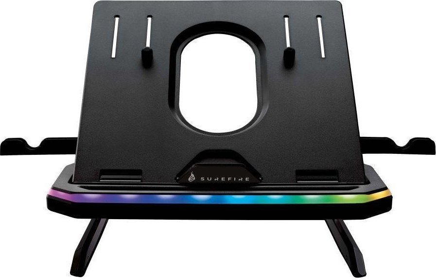 Surefire Podstawa pod laptopa Portus X1 pod notebook RGB czarna