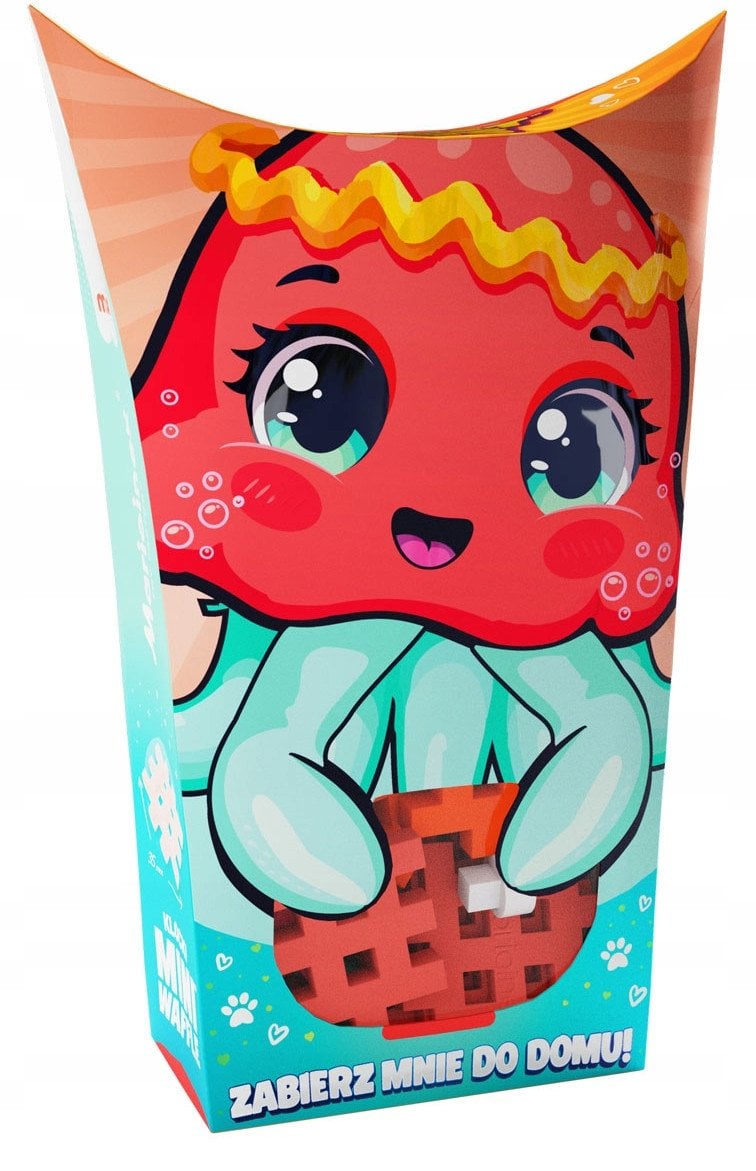 *****Klocki wafle mini PocketPets Meduza 07054