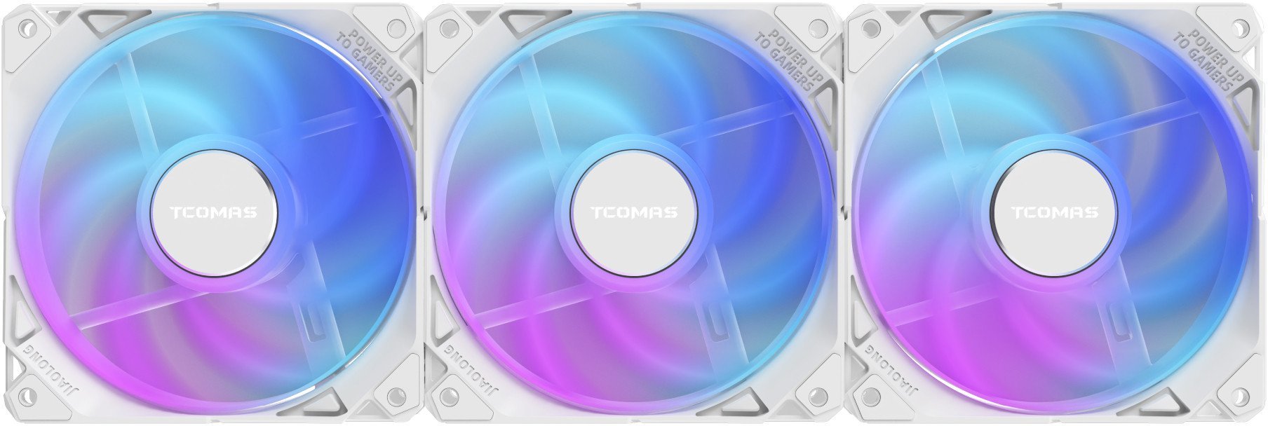 Wentylator Tcomas FA200 Biały 3-pack