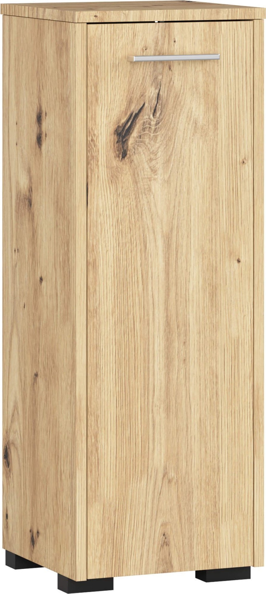 Szafka łazienkowa stojąca FIN 30 cm 1 drzwi 2 półki - dąb artisan