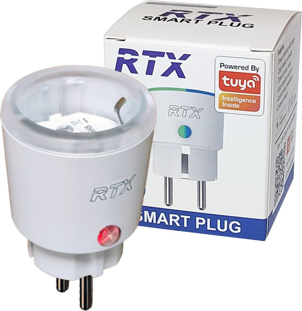 Gniazdko Wtyczka RTX Pomiar Licznik Energii do 260V Repater ZigBee TUYA