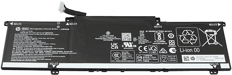 51Wh Lithium-ion laptop