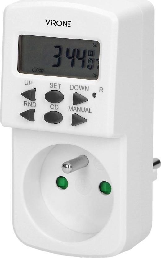 Orno Elektroniczny programator czasowy, MINI, 10 programów,DT-2