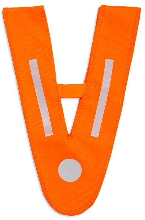 Szelki odblaskowe ostrzegawcze dla dzieci i młodzieży pomarańczowe