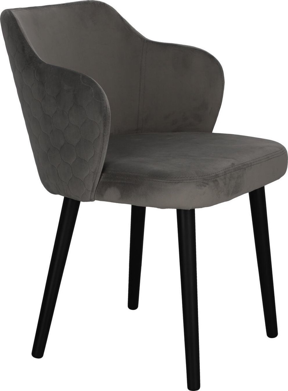 Intesi Krzesło Bergen tkanina MagicVelvet 2217 tapicerowane