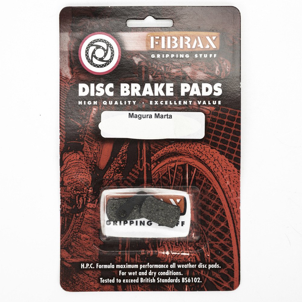 Fibrax Klocki hamulcowe pół-metaliczne ASH962 do hamulców Magura Marta