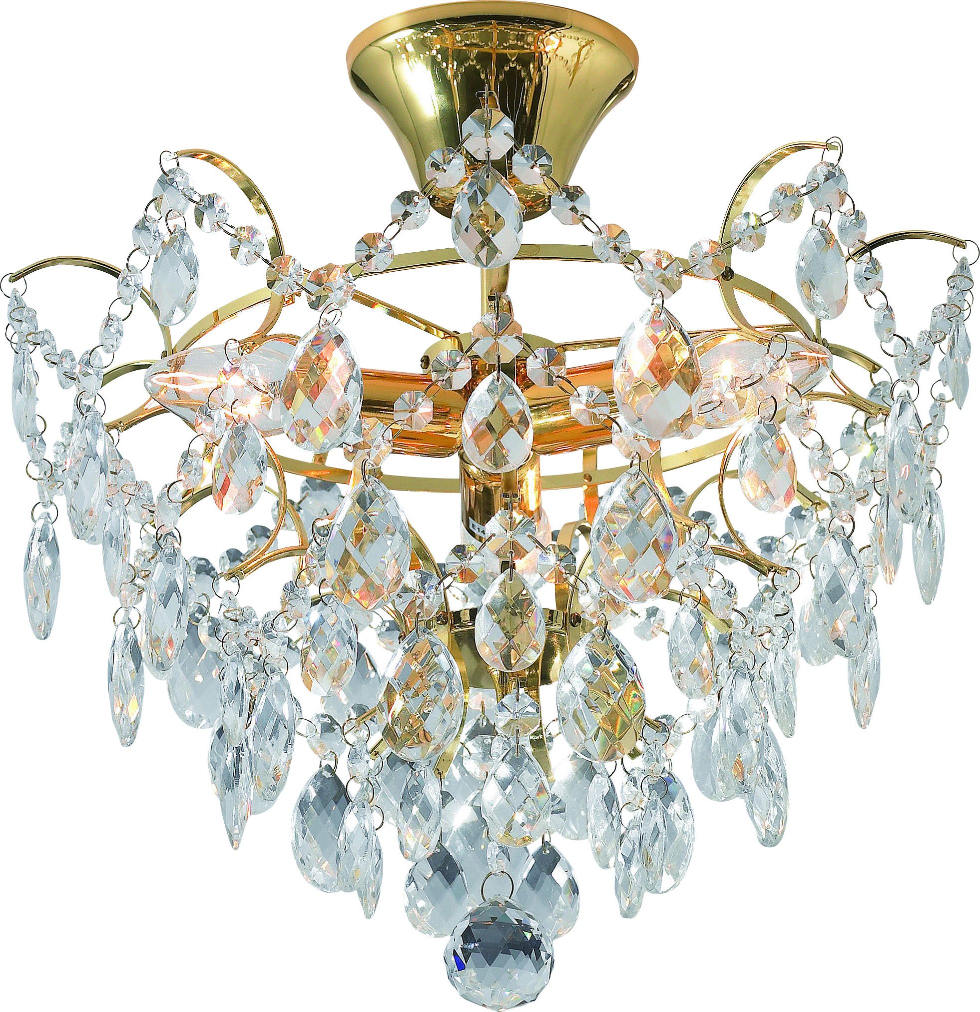 Lampa sufitowa Markslojd ROSENDAL glamour transparentny (100538)