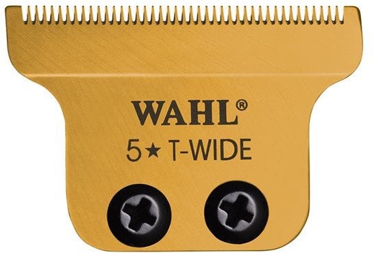 WAHL 02215-716 Gold T-Wide Blade set Detailer