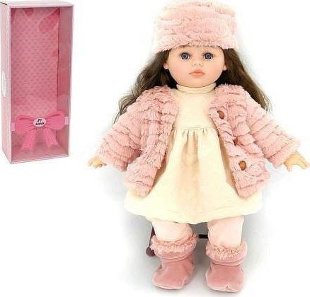 Adar Lalka dziewczynka zima z dźwiękiem w pudełku