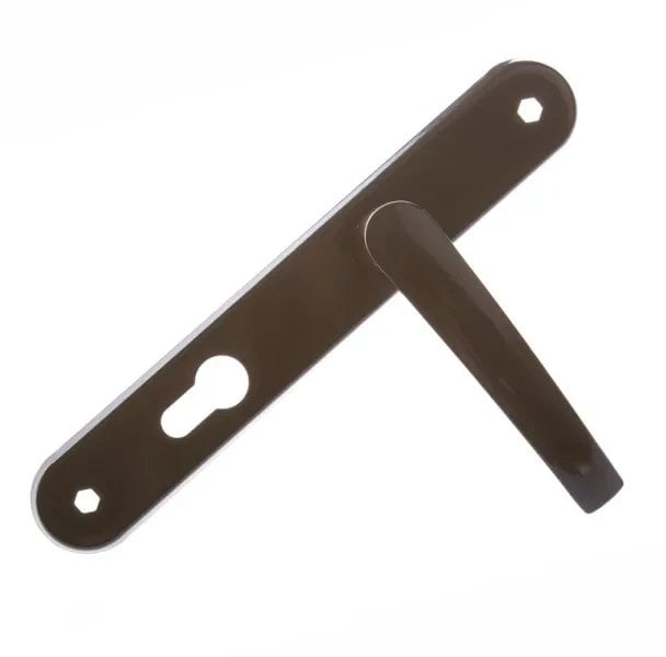 OUTDOOR DOOR HANDLE BETA 72 MM BROWN