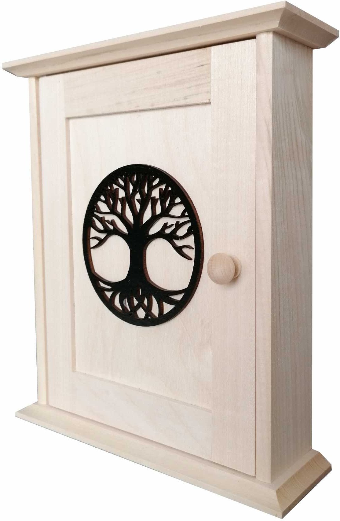 Szafka na klucze drewniana