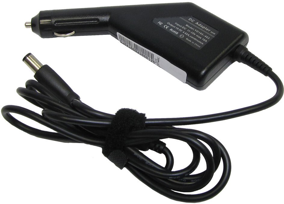 Zasilacz samochodowy do laptopa DELL 90W 19,5V 4,62A wtyk 7,4x5,0mm pin