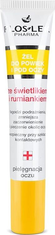Floslek Żel pod oczy Pielęgnacja Oczu łagodzący 15ml
