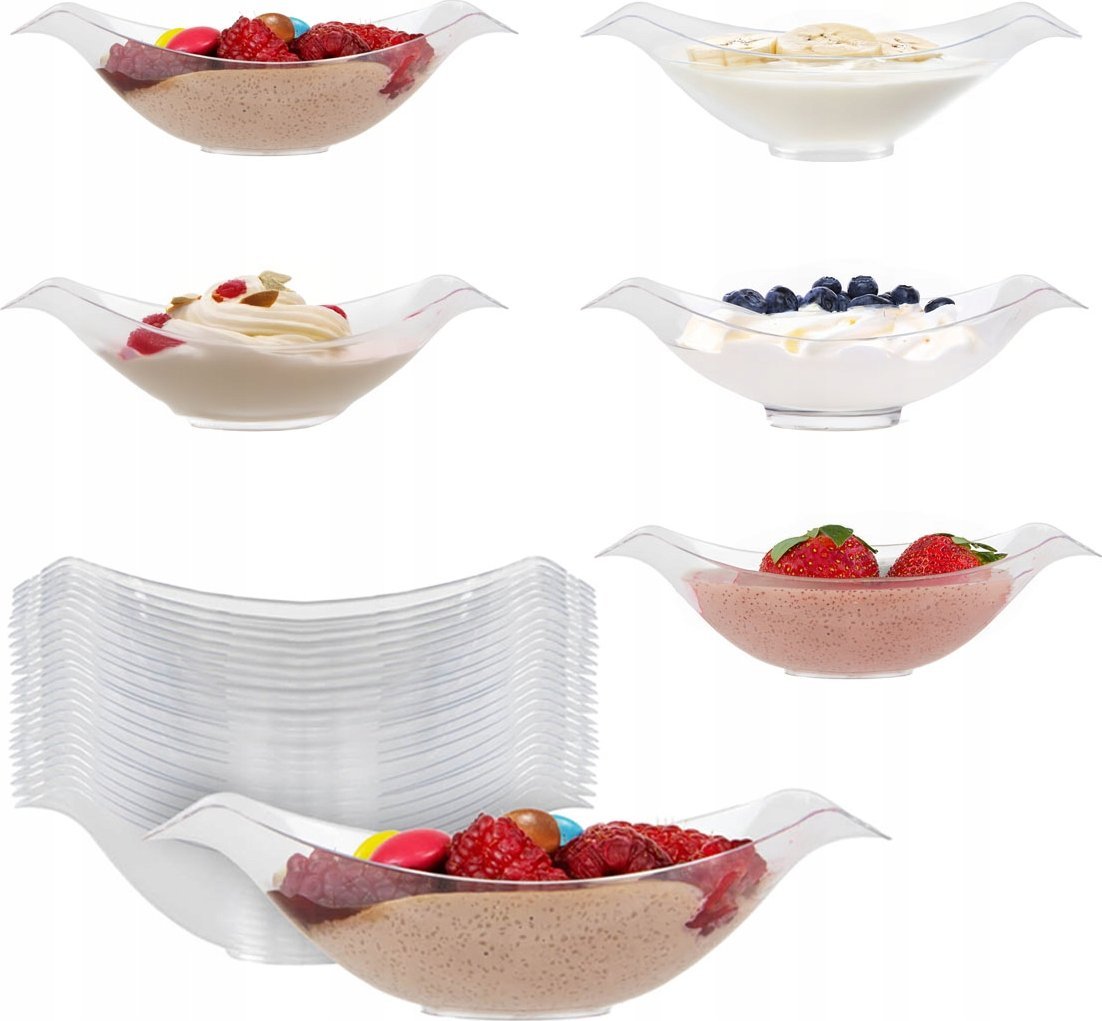 PUCHARKI POJEMNIKI NA DESERKI 50ml 24szt. kubek ALLADYN na przekąski