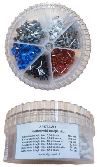 ZESTAW TULEJEK KABLOWYCH TUL-PACK/0.5-4.0