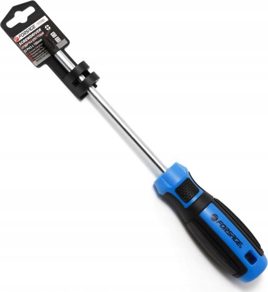 Forsage Śrubokręt krzyżakowy magnesowaPH3x150mm