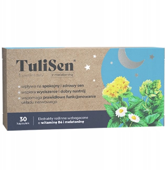 TULISEN_Suplement diety wspomagający zdrowy sen 30 kapsułek