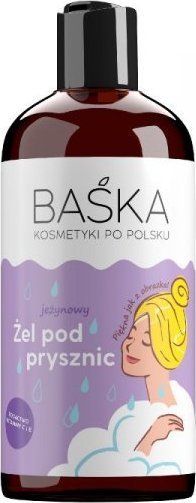 Solverx BAŚKA Kosmetyki Po Polsku Jeżynowy Żel pod prysznic 500ml