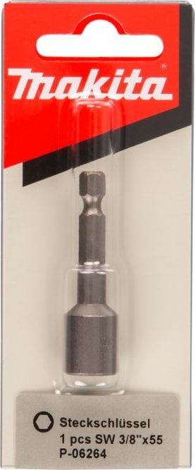 Makita MAKITA NASADKA MAGNETYCZNA 1/4" HEX 3/8"x55mm