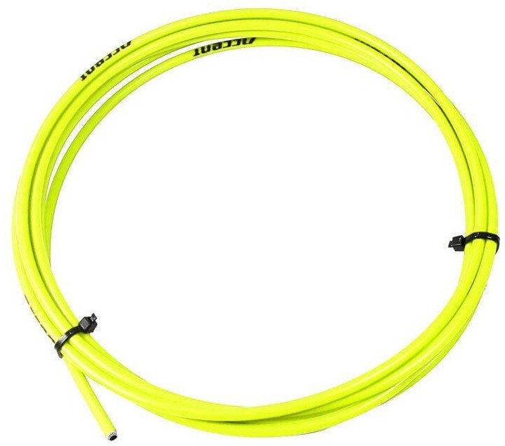 Pancerz przerzutkowy Accent 4 mm - 2 metry żółty fluo