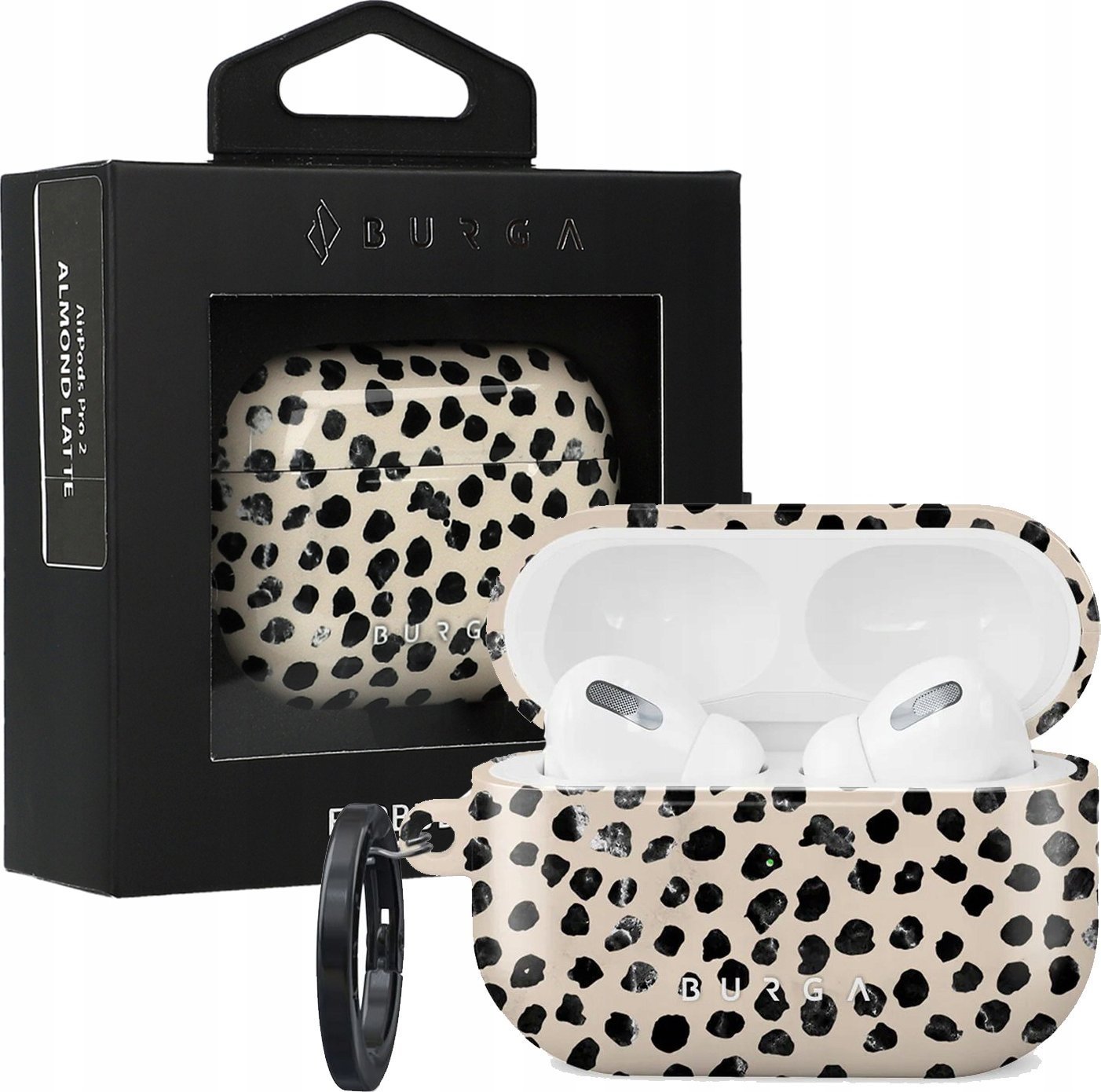 Slowmoose Burga - obudowa ochronna do AirPods Pro 2 (almond latte)