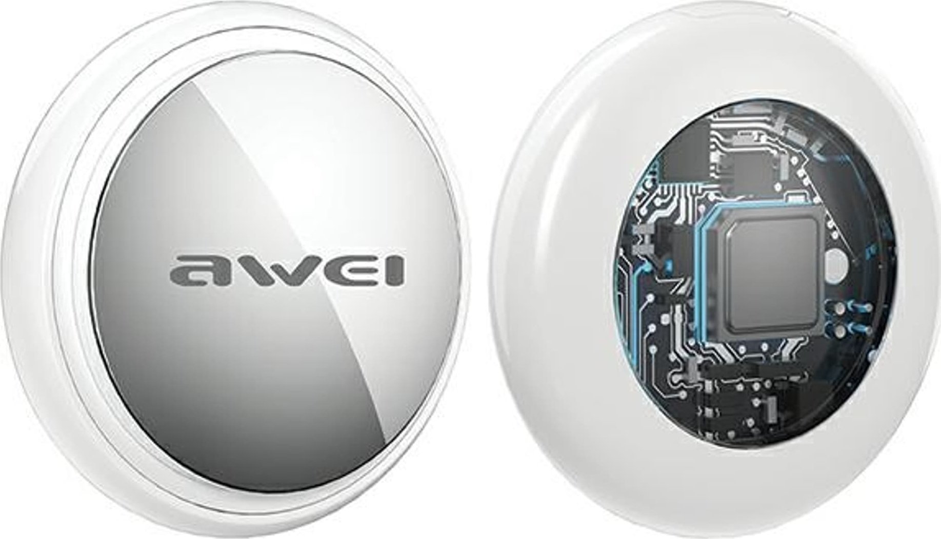Awei AWEI Lokalizator Anti-lost P50 biały/white Apple Find My