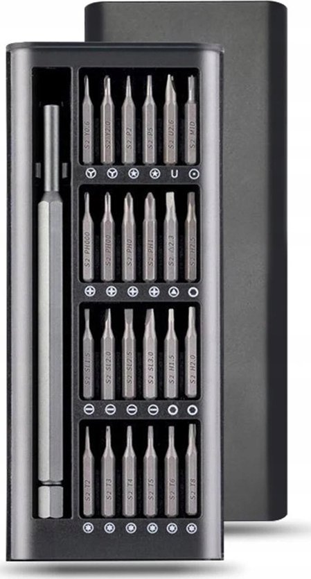 Rosfix ZESTAW ŚRUBOKRĘTÓW NARZĘDZI PRECYZYJNYCH WKRĘTAKÓW TORX METALOWE ETUI 25W1