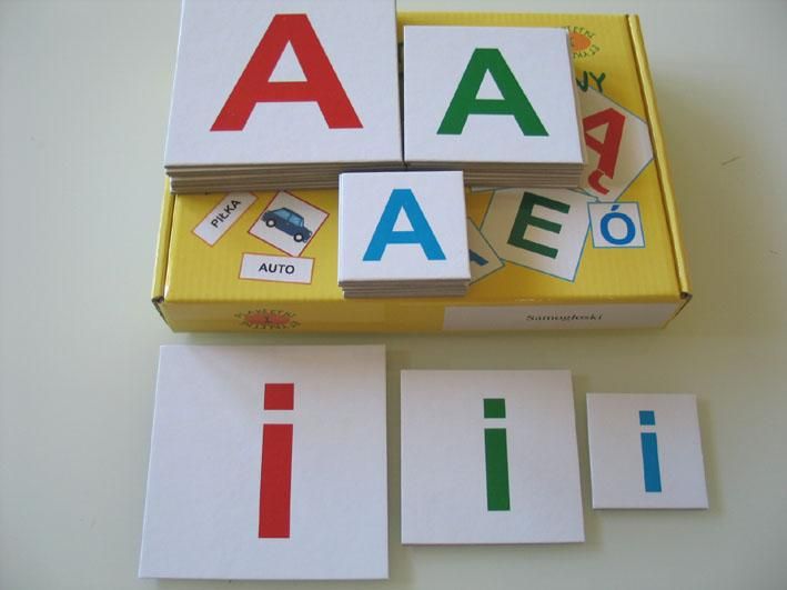 Arson Zestaw dydaktyczny. Samogłoski