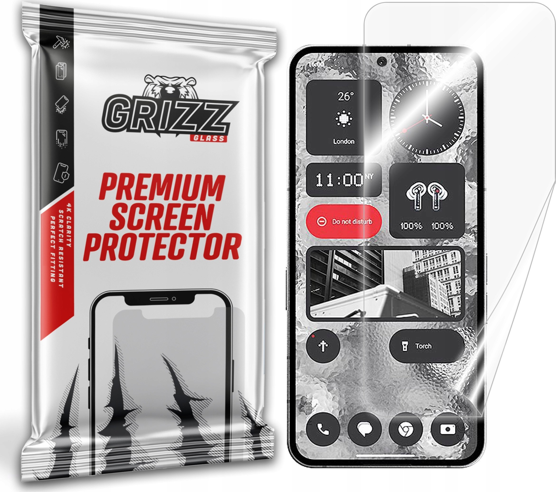 GrizzGlass Folia ceramiczna GrizzGlass CeramicFilm do Nothing Phone 2