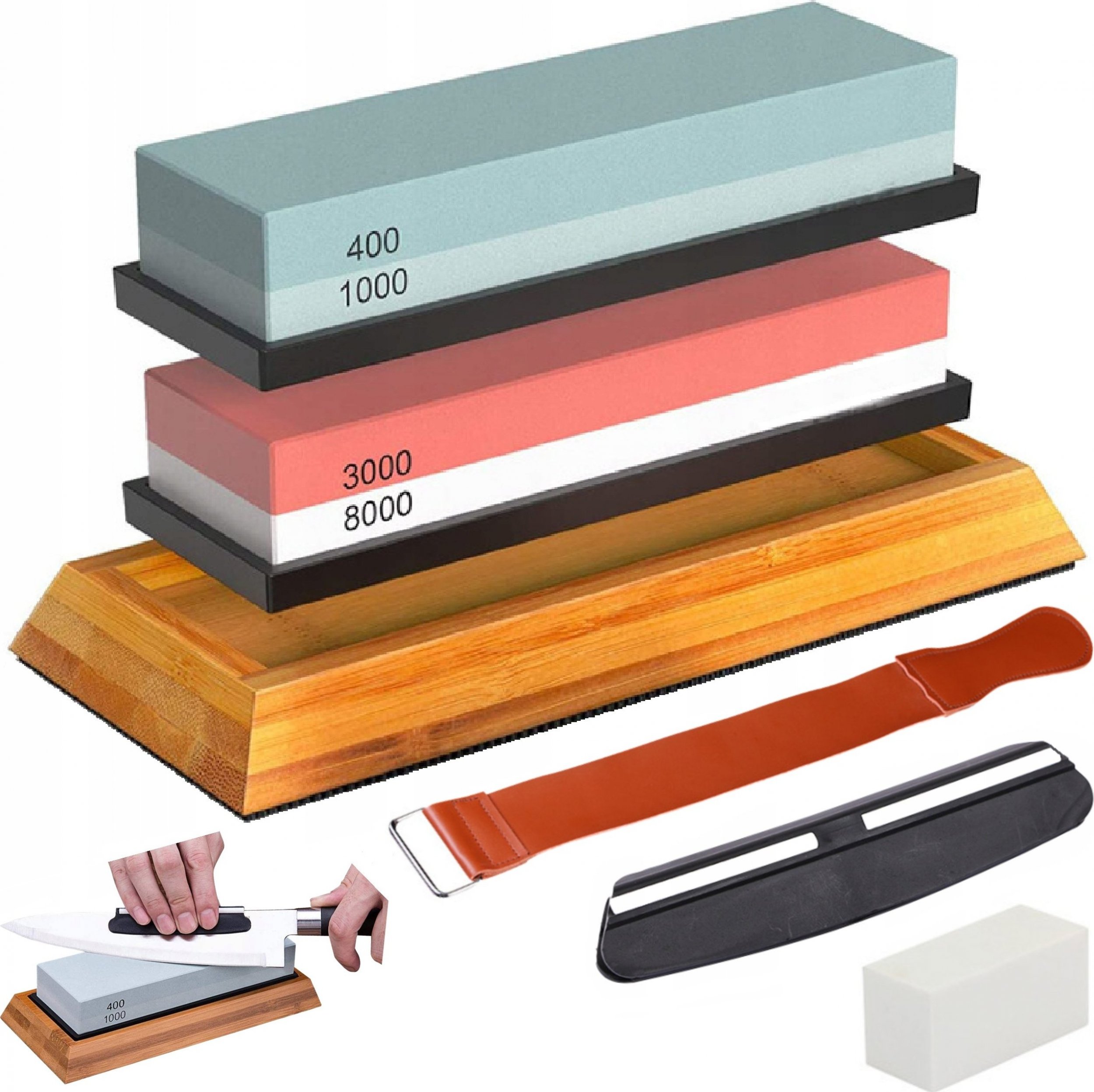 iLogic Kamień Wodny Ostrzałka Osełka 400/1000 3000/8000