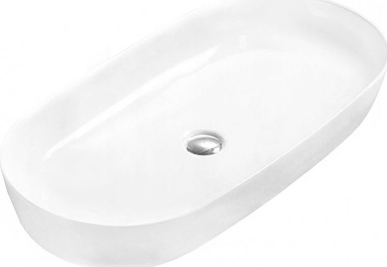 Umywalka Mexen Mexen Suzana umywalka nablatowa 81 x 41 cm biała - 21698100