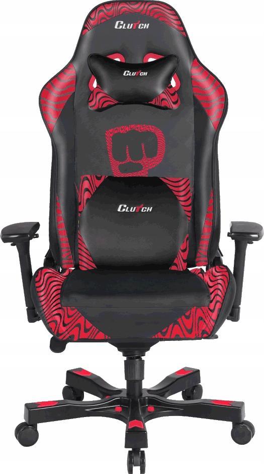 Fotel Clutch Chairz „PewDiePie” Edition Throttle czerwony (THPDP1)