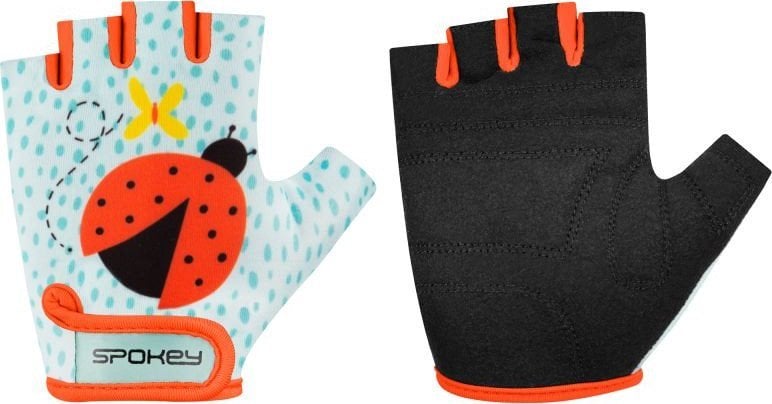 Rękawiczki rowerowe dziecięce biedronka PLAY