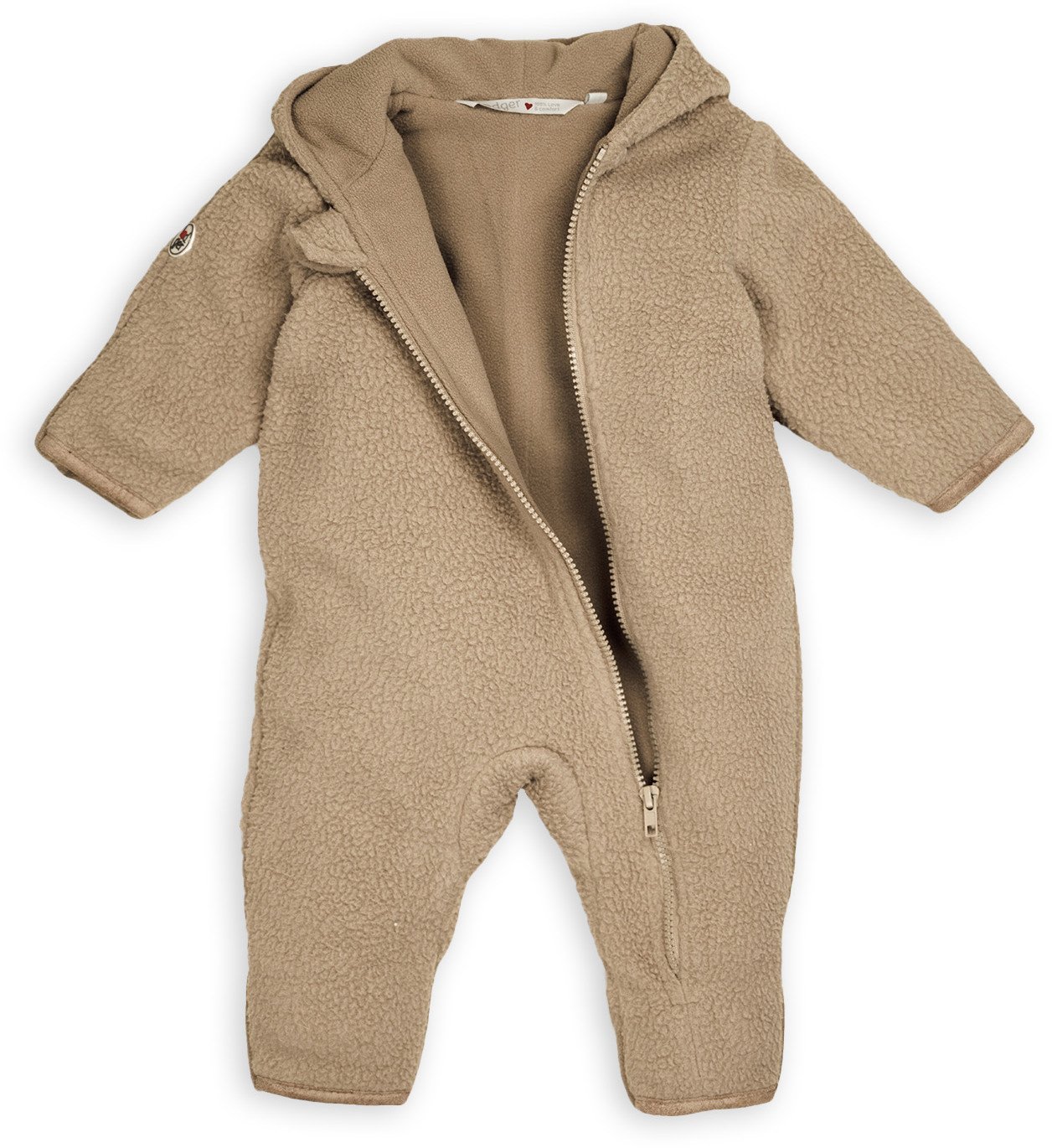 New! Lodger Skier Teddy jumpsuit 6-8 months. size 74. Beige SKT 630_6-8