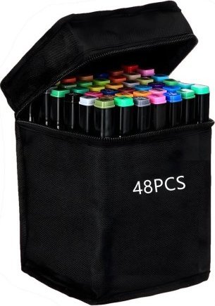 ExtraLink Extralink | Zestaw markerów alkoholowych | flamastry, mazaki, pisaki, 48 sztuk