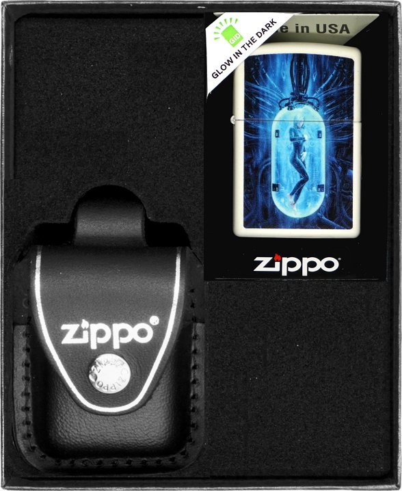 Zestaw ZIPPO Zapalniczka TUBE WOMAN DESIGN Prezentowy No3